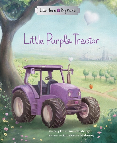 Паперова книга «Little Purple Tractor», автор Ерін Гендельсбергер - фото №1