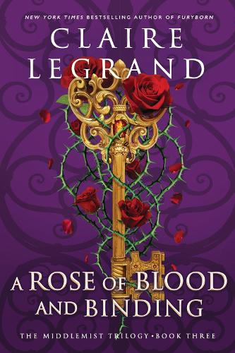 Паперова книга «A Rose of Blood and Binding», автор Клер Легран - фото №1