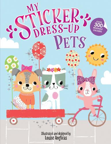 Бумажная книга «My Sticker Dress-Up: Pets», автор Луиза Англикас - фото №1