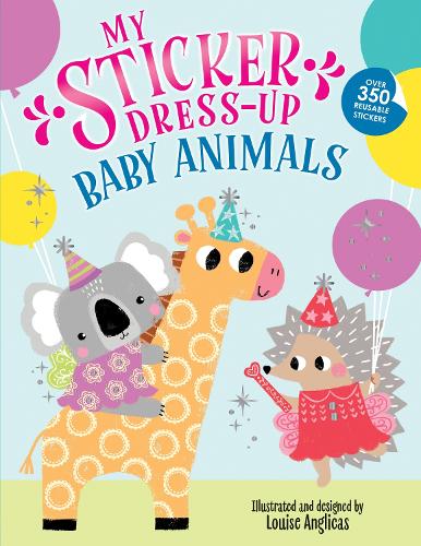 Бумажная книга «My Sticker Dress-Up: Baby Animals», автор Луиза Англикас - фото №1