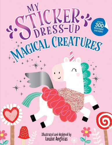 Бумажная книга «My Sticker Dress-Up: Magical Creatures», автор Луиза Англикас - фото №1