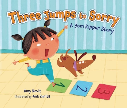 Паперова книга «Three Jumps to Sorry: A Yom Kippur Story», автор Емі Новіт - фото №1