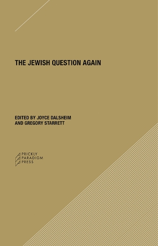 Паперова книга «The Jewish Question Again», автор Грегорі Старретт - фото №1