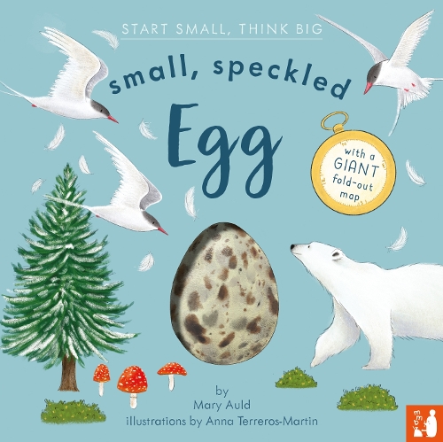 [object Object] «Small, Speckled Egg: A fact-filled picture book about the life cycle of a bird, with fold-out migration map of the world (ages 4-8)», автор Мері Олд - фото №1