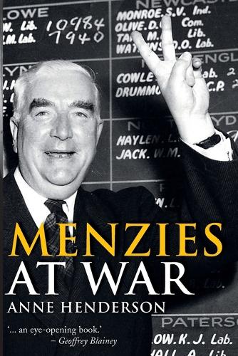 Паперова книга «Menzies at War», автор Енн Хендерсон - фото №1