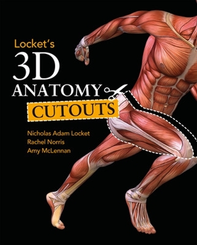 Бумажная книга «Locket's 3D Anatomy Cutouts», автор Адам Локет - фото №1