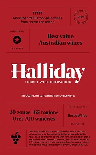 [object Object] «Halliday Pocket Wine Companion 2021: The 2021 guide to Australia’s best value wines», автор Джеймс Холлідей - фото №1