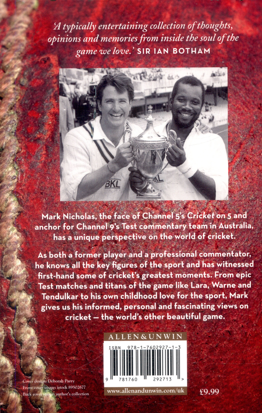 Бумажная книга «A Beautiful Game. My love affair with cricket», автор Марк Николас - фото №1