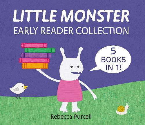 Паперова книга «Little Monster: Early Reader Collection», автор Ребекка Перселл - фото №1