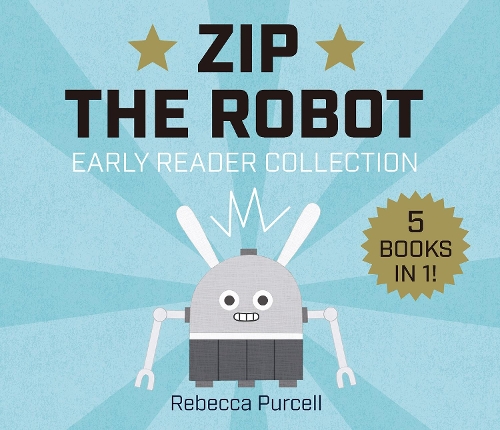 Паперова книга «Zip the Robot: Early Reader Collection», автор Ребекка Перселл - фото №1