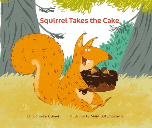 Паперова книга «Squirrel Takes the Cake», автор Даніель Камер - фото №1