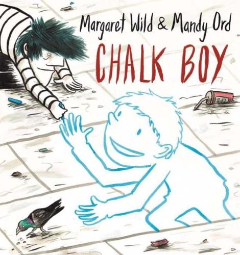 Паперова книга «Chalk Boy», автор Маргарет Вайлд - фото №1