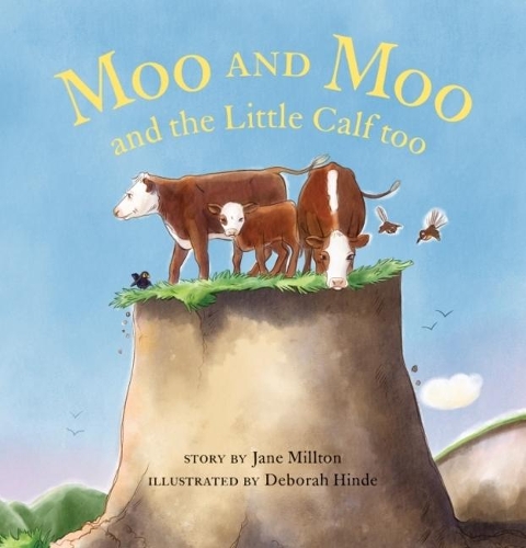 Бумажная книга «Moo and Moo and the Little Calf too», автор Джейн Милтон - фото №1