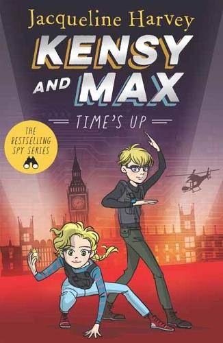 Паперова книга «Kensy & Max 10: Time's Up: The bestselling spy series», автор Жаклін Харві - фото №1