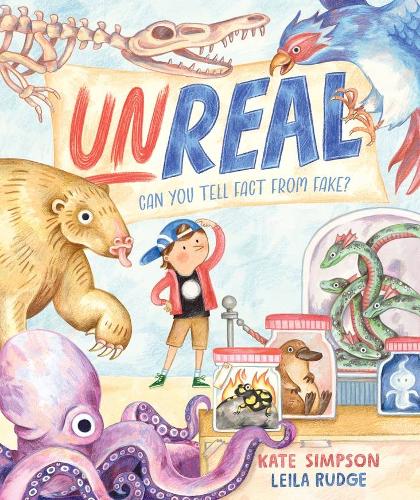 Бумажная книга «Unreal: Can you tell fact from fake?» - фото №1