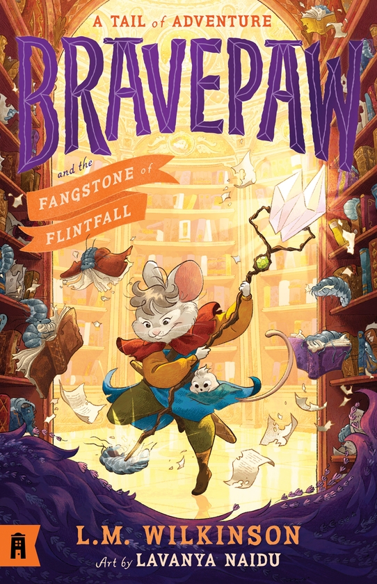 Бумажная книга «Bravepaw and the Fangstone of Flintfall: Bravepaw 3», автор Л.М. Уилкинсон - фото №1