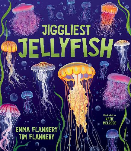 Паперова книга «Jiggliest Jellyfish», авторів Емма Фланнері, Тім Фленнері - фото №1