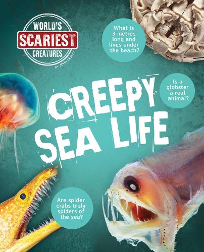 Паперова книга «Creepy Sea Life», автор Джон Леслі - фото №1