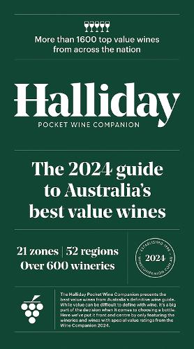 Бумажная книга «Halliday Pocket Wine Companion 2024: The 2024 Guide to Australia's Best Value Wines», авторов Кэмпбелл Маттинсон, Джеймс Холлидей - фото №1