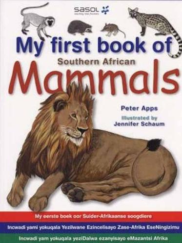 Паперова книга «My First Book: South African Mammals», автор Пітер Аппс - фото №1