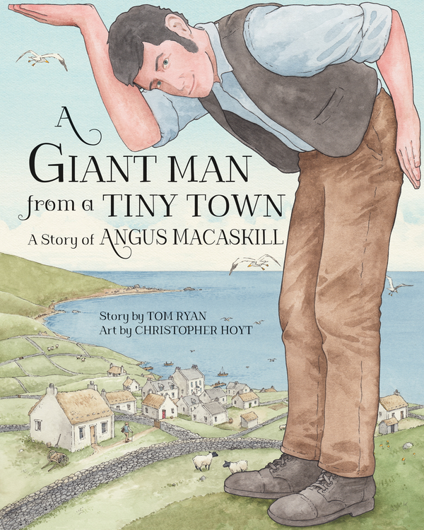 Бумажная книга «A Giant Man from a Tiny Town» - фото №1