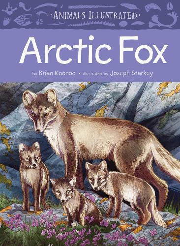 Паперова книга «Animals Illustrated: Arctic Fox», автор Брайан Куну - фото №1