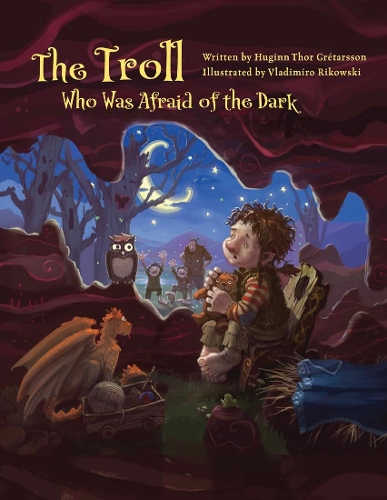 Паперова книга «The Troll Who Was Afraid of the Dark», автор Х'юґінн Тор Ґретарссон - фото №1