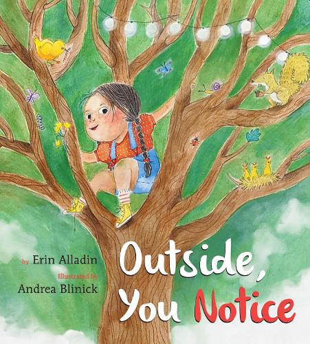 Паперова книга «Outside, You Notice», автор Ерін Алладін - фото №1