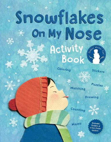 Паперова книга «Snowflakes On My Nose Activity Book», автор Ерін Алладін - фото №1