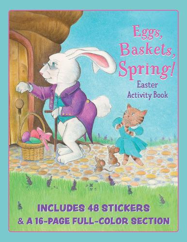 Паперова книга «Eggs, Baskets, Spring! Easter Activity Book», автор Ерін Алладін - фото №1