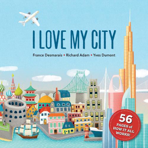 Паперова книга «I Love My City», авторів Франція Десмаре, Річард Адам - фото №1