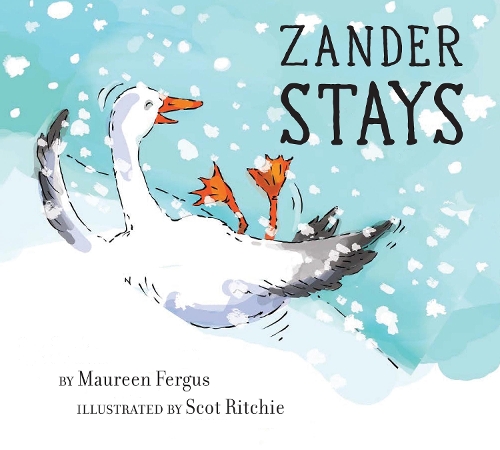Паперова книга «Zander Stays», автор Морін Фергус - фото №1