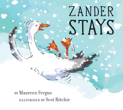 Бумажная книга «Zander Stays», автор Морин Фергюс - фото №1