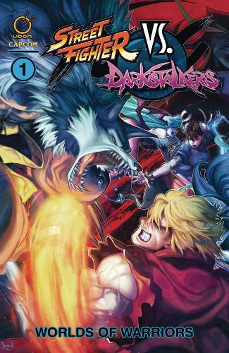 Бумажная книга «Street Fighter VS Darkstalkers Vol.1: Worlds of Warriors», авторов Дэвид Ламсдон, Кен Сиу-Чонг, Мэтт Мойлан - фото №1