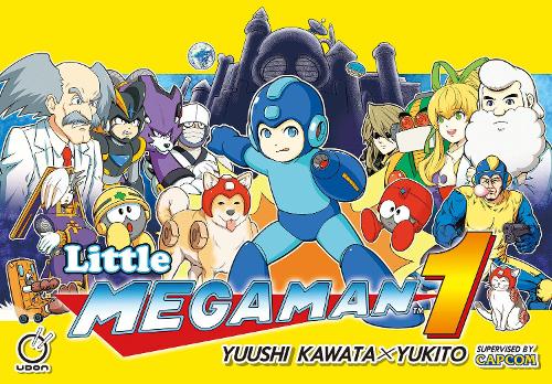 Бумажная книга «Little Mega Man Vol.1», автор Юси Кавата - фото №1