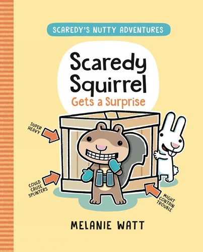 Бумажная книга «Scaredy Squirrel Gets A Surprise», автор Мелани Уатт - фото №1