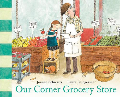 Бумажная книга «Our Corner Grocery Store», автор Джоанна Шварц - фото №1