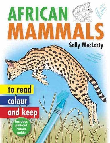 Паперова книга «Read, Colour & Keep: African Mammals», автор Саллі МакЛарті - фото №1