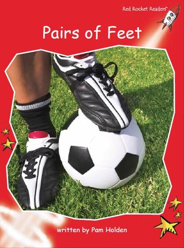Бумажная книга «Red Rocket Readers: Early Level 1 Non-Fiction Set C: Pairs of Feet», автор Пэм Холден - фото №1