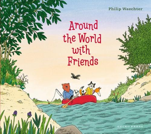 Паперова книга «Around the World with Friends», автор Філіп Вехтер - фото №1