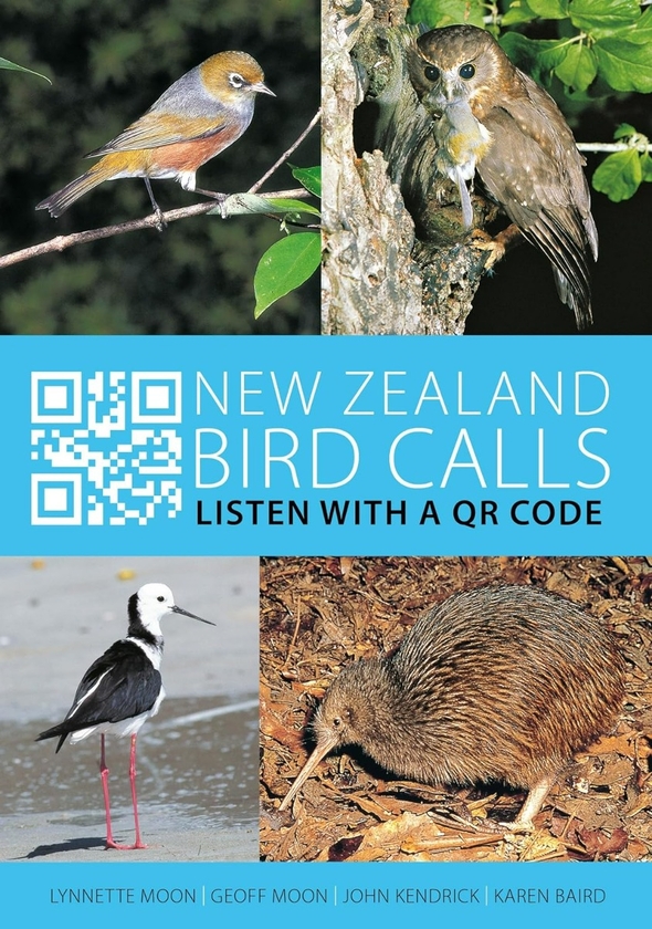 Бумажная книга «New Zealand Bird Calls: Listen with a QR Code», автор Линнетт Мун - фото №1