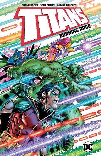Паперова книга «Titans: Burning Rage», автор Ден Юргенс - фото №1