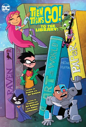 Бумажная книга «Teen Titans Go! to the Library!», автор Арт Балтазар - фото №1
