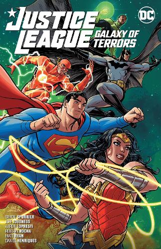 Бумажная книга «Justice League: Galaxy of Terrors», авторов Аарон Лопрести, Саймон Спарриер - фото №1