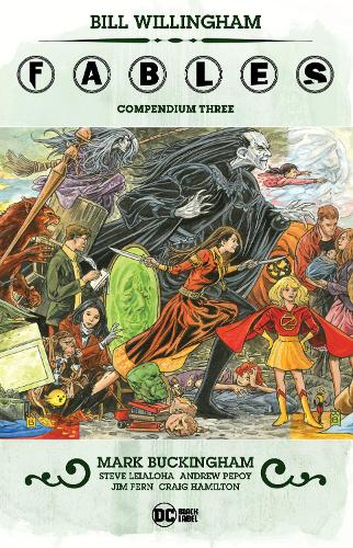 Паперова книга «Fables Compendium Three», автор Білл Віллінгем - фото №1