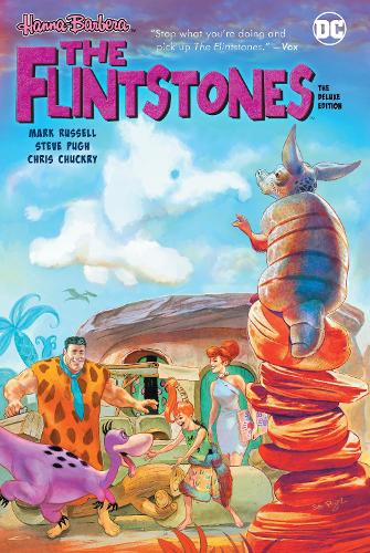Бумажная книга «The Flintstones The Deluxe Edition», авторов Марк Рассел, Стив Пью - фото №1