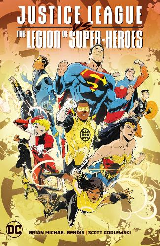 Паперова книга «Justice League Vs. The Legion of Super-Heroes», автор Брайан Майкл Бендіс - фото №1