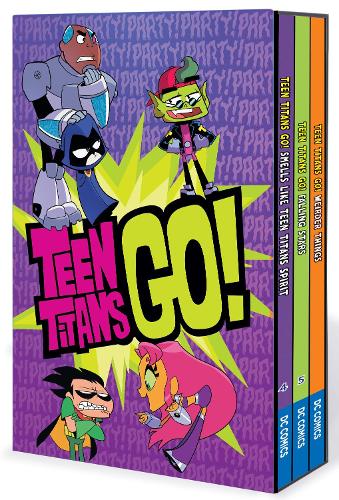 Бумажная книга «Teen Titans Go! Box Set 2: The Hungry Games», авторов Дерек Фридольфс, Шолли Фиш - фото №1