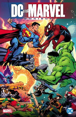 Паперова книга «DC Versus Marvel Omnibus», авторів Денніс О'Ніл, Джордж Перез - фото №1