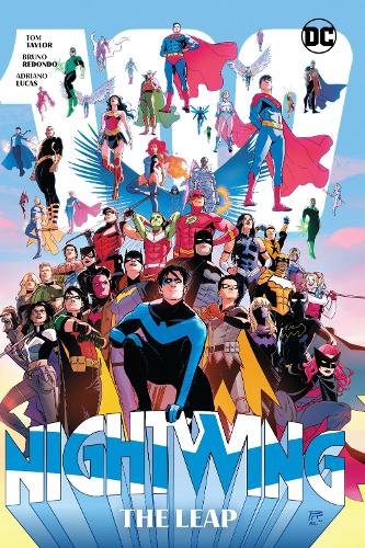 Бумажная книга «Nightwing Vol. 4: The Leap», авторов Бруно Редондо, Том Тэйлор - фото №1
